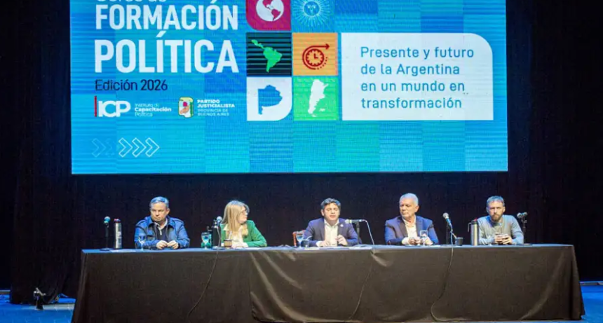 UN RECLAMO POR CRISTINA Y UN CANTO POR AXEL: la interna peronista qued&oacute; expuesta en un acto de Kicillof