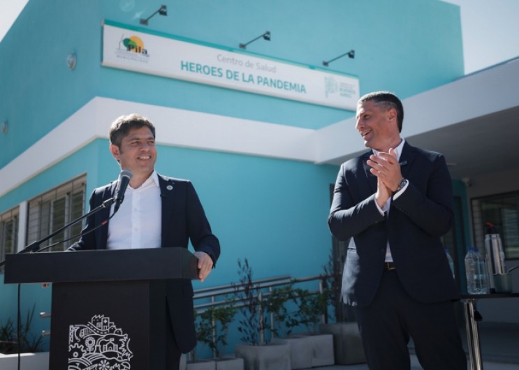 Kicillof inauguró un centro de salud y lanzó duras críticas a Milei por el ajuste en hospitales y universidades