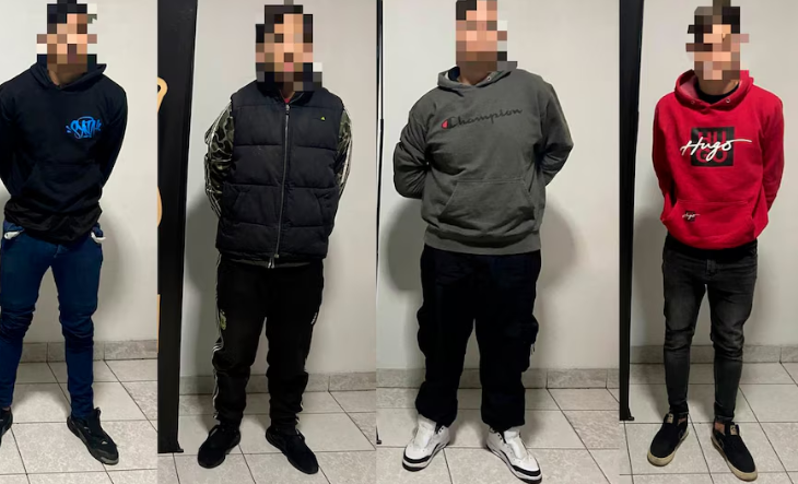 Cayeron en pleno golpe: detienen a cuatro ladrones que intentaban asaltar la casa de un jubilado en San Justo